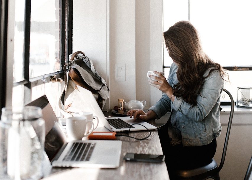 girl, woman, office, work, coffee, laptop, computer, business, busy, windows, office, office, office, office, office, work, business